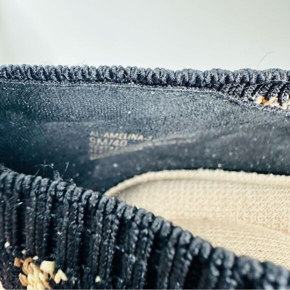 Aubrey Lynn Animal Print Knit Slip On Shoes Size 9 - Picture 4 of 6